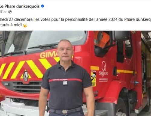 Le capitaine Eric Missue a été élu personnalité de l’année par le Phare dunkerquois