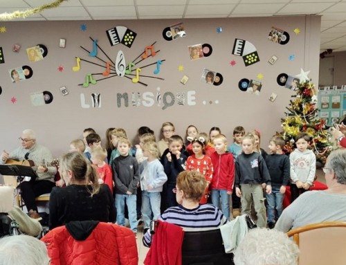 Un beau moment de partage et un vrai esprit de Noël